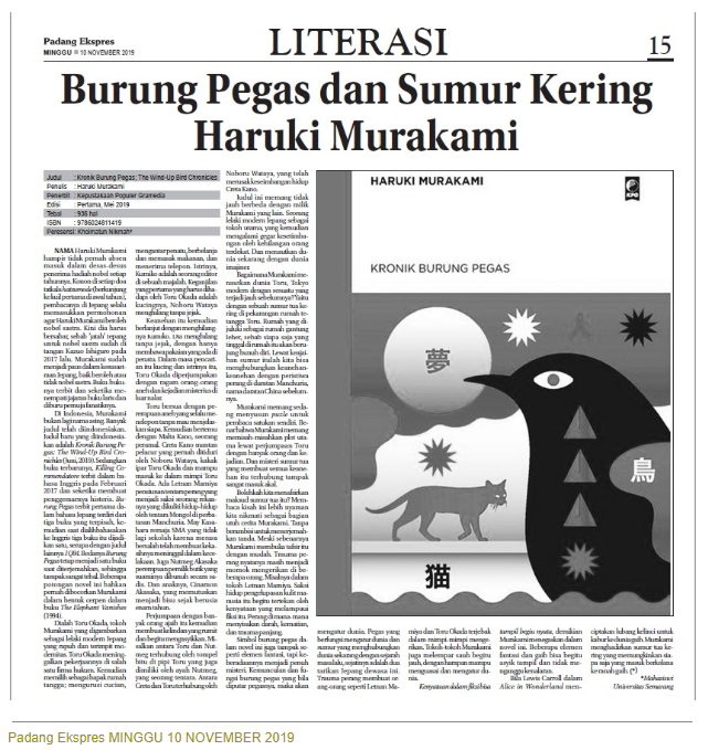 Burung Pegas dan Sumur Kering