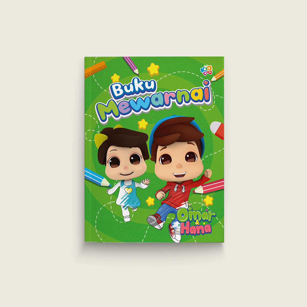 Seri Omar & Hana: Buku Mewarnai