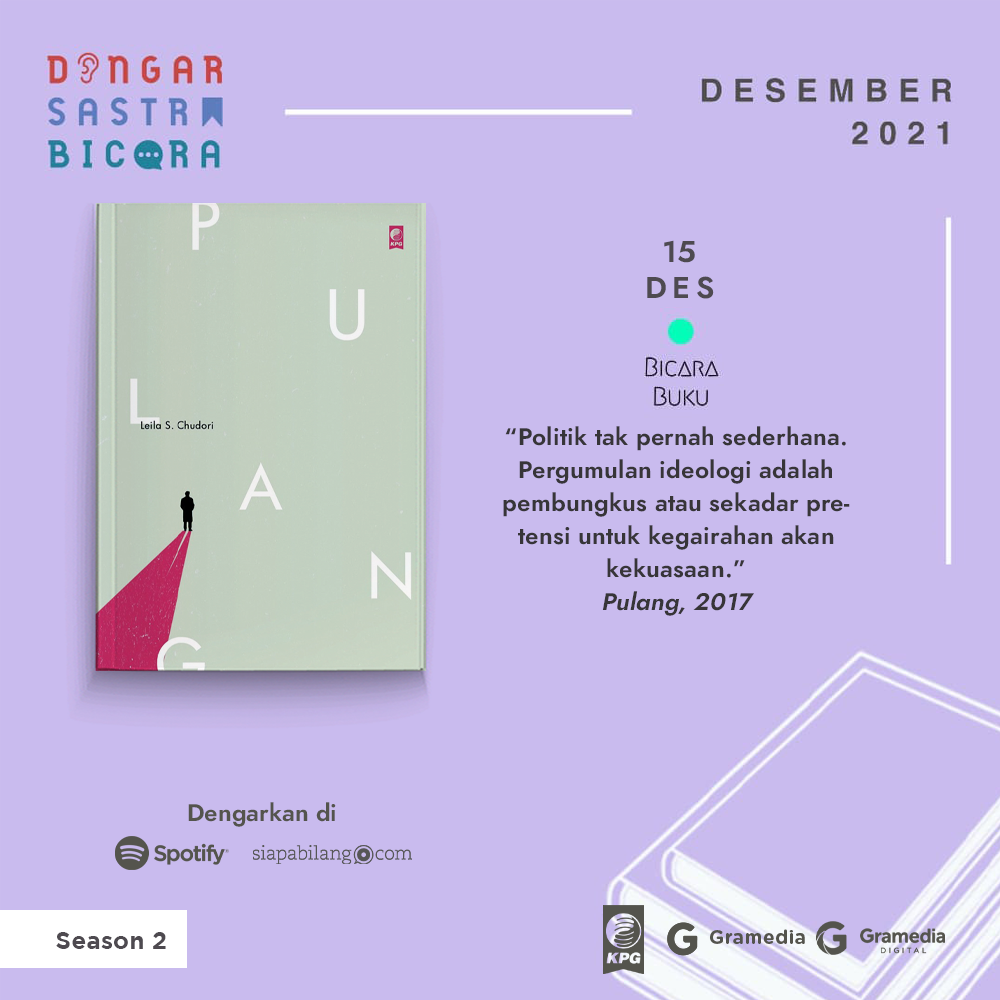 Bahas Buku Pulang oleh Podcast Bicara Buku